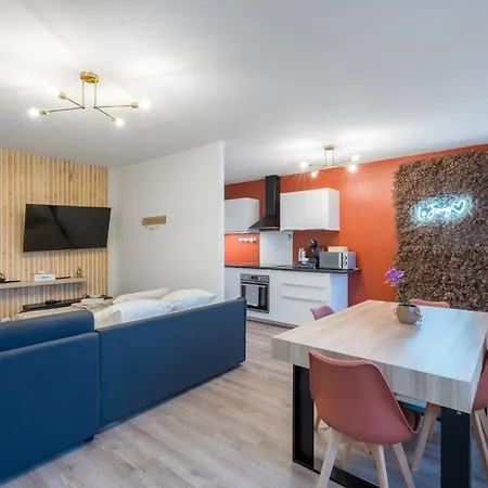 Le Jenny - 2 Lits - 4 Pers' - Parking - Streaming Apartment Metz